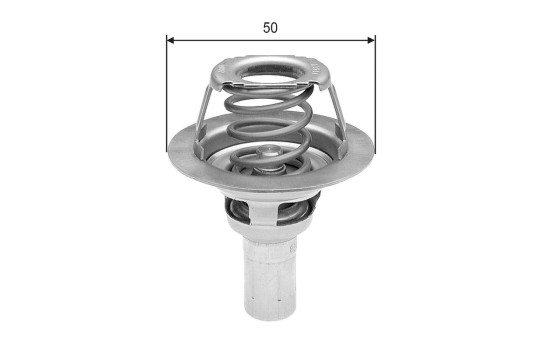 Thermostat, coolant TH23491G1 Gates, Image 2