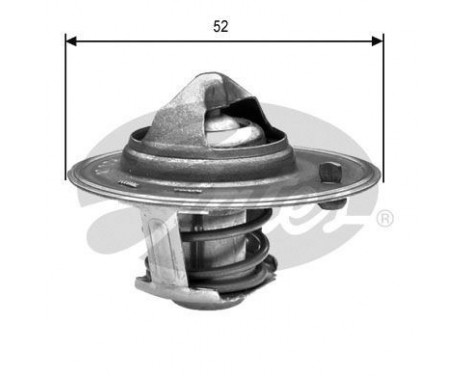 Thermostat, coolant TH24488G1 Gates, Image 3