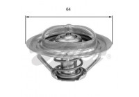 Thermostat, coolant TH25276G1 Gates