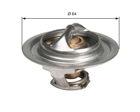 Thermostat, coolant TH25276G1 Gates, Image 2
