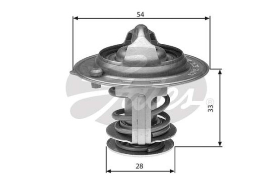Thermostat, coolant TH29882G1 Gates