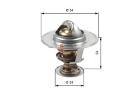 Thermostat, coolant TH47685G1 Gates