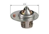 Thermostat, coolant TH49087G1 Gates
