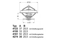 Thermostat, coolant