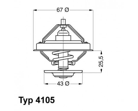 Thermostat, coolant