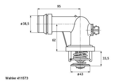 Thermostat, coolant, Image 3