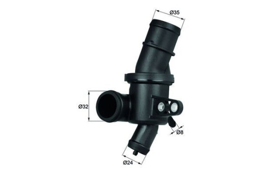Thermostat, coolant