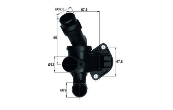 Thermostat, coolant