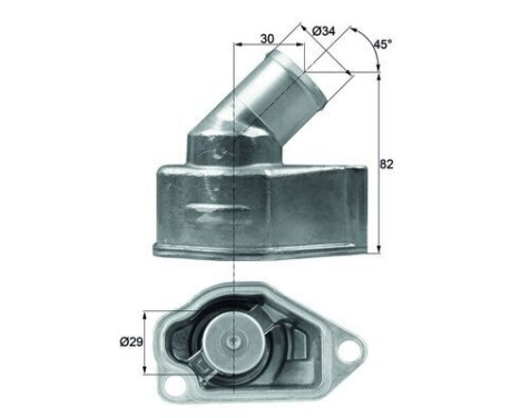 Thermostat, coolant