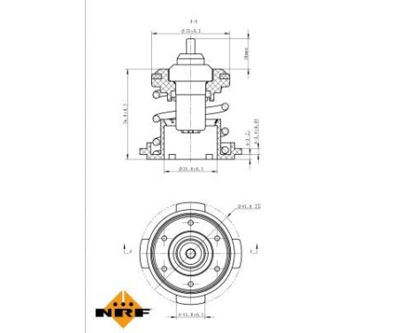 Thermostat, coolant, Image 3