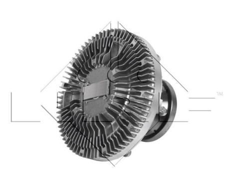 Clutch, radiator fan 49083 NRF, Image 2