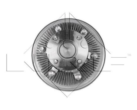 Clutch, radiator fan 49111 NRF, Image 3