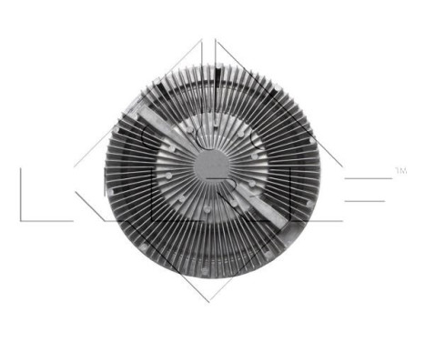 Clutch, radiator fan 49113 NRF, Image 2