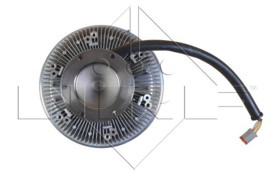 Clutch, radiator fan 49139 NRF, Image 2