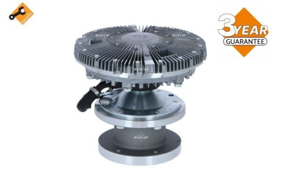 Clutch, radiator fan 49166 NRF, Image 3