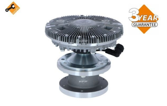 Clutch, radiator fan 49166 NRF, Image 4