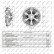 Clutch, radiator fan 49409 NRF, Thumbnail 3