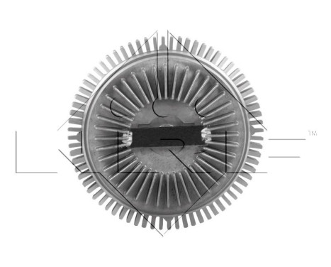 Clutch, radiator fan 49500 NRF, Image 2