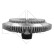 Clutch, radiator fan 49501 NRF
