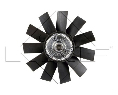 Clutch, radiator fan 49542 NRF, Image 3