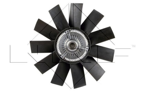 Clutch, radiator fan 49542 NRF, Image 2