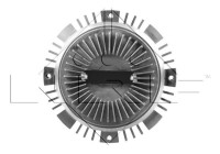 Clutch, radiator fan 49550 NRF