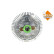 Clutch, radiator fan 49583 NRF, Thumbnail 4