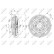 Clutch, radiator fan 49623 NRF