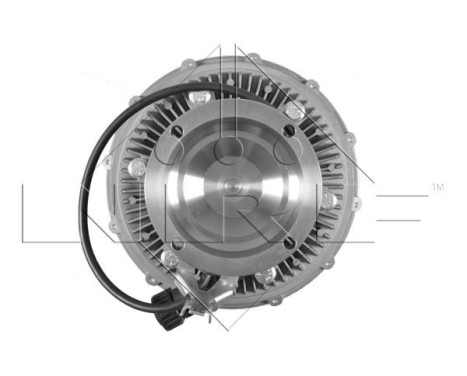 Clutch, radiator fan 49709 NRF, Image 2