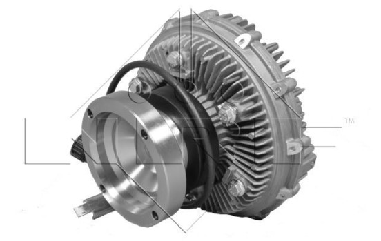 Clutch, radiator fan 49709 NRF, Image 2