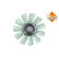Clutch, radiator fan 49773 NRF