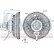 Clutch, radiator fan 86377 Nissens