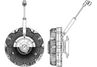 Clutch, radiator fan BEHR *** PREMIUM LINE ***