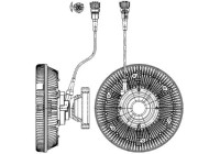 Clutch, radiator fan BEHR *** PREMIUM LINE ***