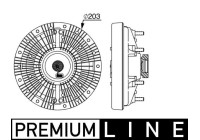 Clutch, radiator fan