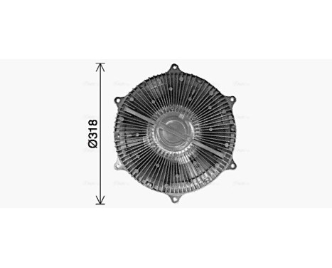 Clutch, radiator fan, Image 2