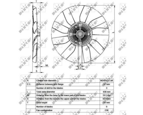 Clutch, radiator fan, Image 5