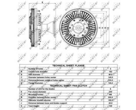 Clutch, radiator fan, Image 6