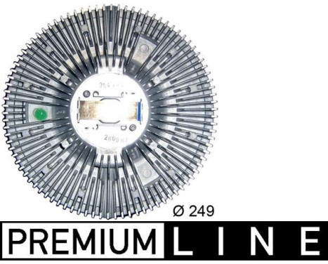 Clutch, radiator fan