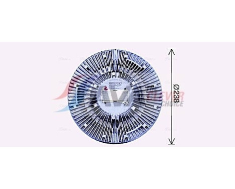 Clutch, radiator fan, Image 4