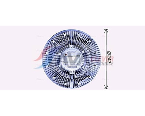 Clutch, radiator fan, Image 3