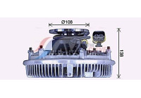 Clutch, radiator fan