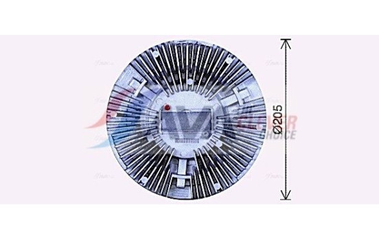 Clutch, radiator fan, Image 3