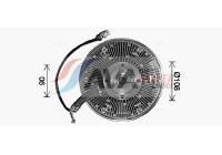 Clutch, radiator fan