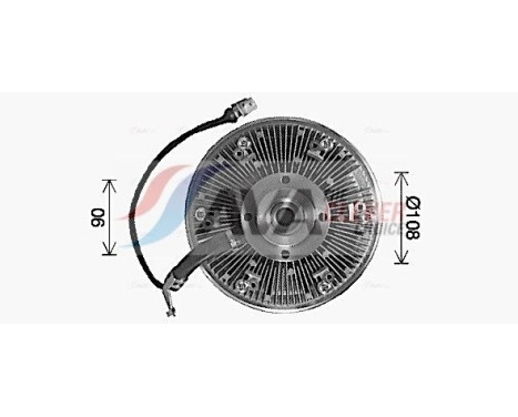 Clutch, radiator fan