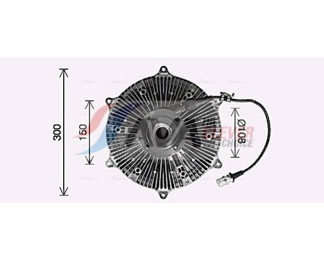 Clutch, radiator fan