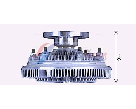 Clutch, radiator fan, Image 4