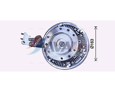 Clutch, radiator fan