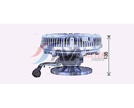 Clutch, radiator fan, Image 2