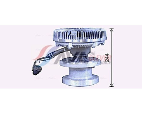 Clutch, radiator fan, Image 3